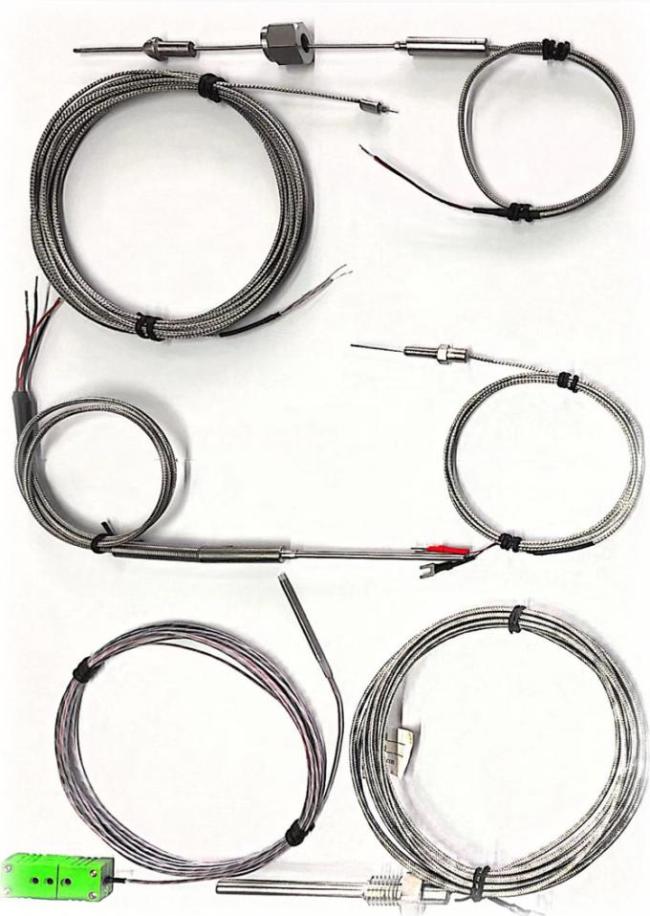Thermal Resistance Rtd Thermocouple Cable Pt100 Heat Furnace Temperature Sensor 0