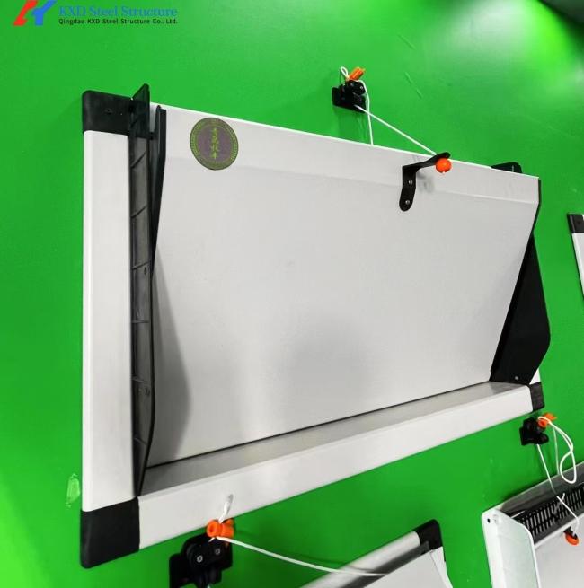 KXD Prefab Steel Frame Metal Building Q345 Q235 Steel Poultry Shed 22