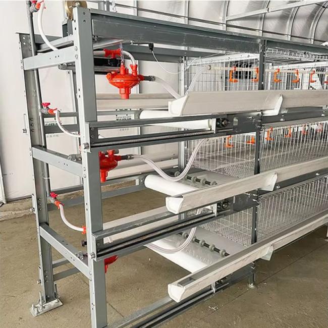 Automatic H Type Battery Layer Chicken Cage System