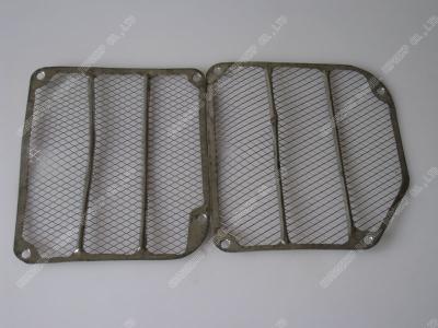 China S195 Radiator Net Diesel Engine Parts Using in Radiator Good Packing 2PCS Per Set for sale
