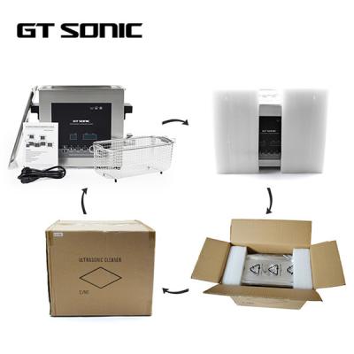 China Commercial 150W 6L Tank GT SONIC Cleaner high Frequency 40kHz for sale