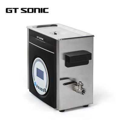 China Stainless Steel Industrial Ultrasonic Cleaner wiht Multi Frequency 6L 45/65/45&65kHz for sale