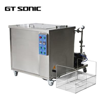 China 6000W Heating Power Industrial Ultrasonic Parts Cleaner 750 * 550 * 500MM Tank for sale