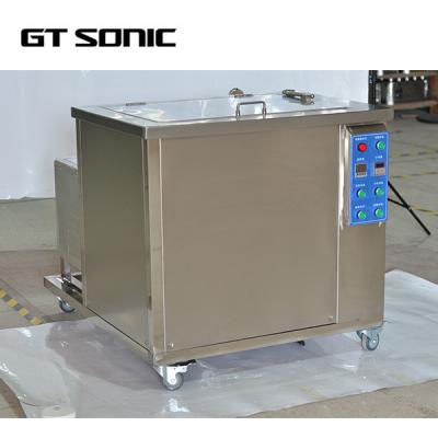 China Oil Skimmer Ultrasonic Automotive Parts Cleaner 157L With Oil Filter System for sale