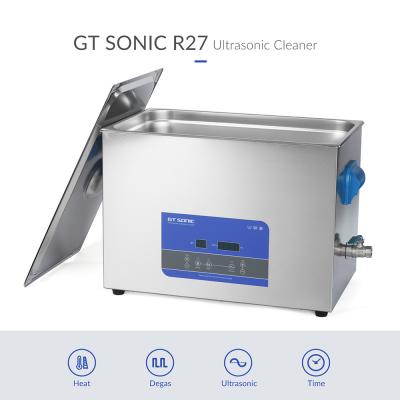 China 400W Heated 40KHz Ultrasonic Parts Washer 30L Ultrasonic Cleaner for sale