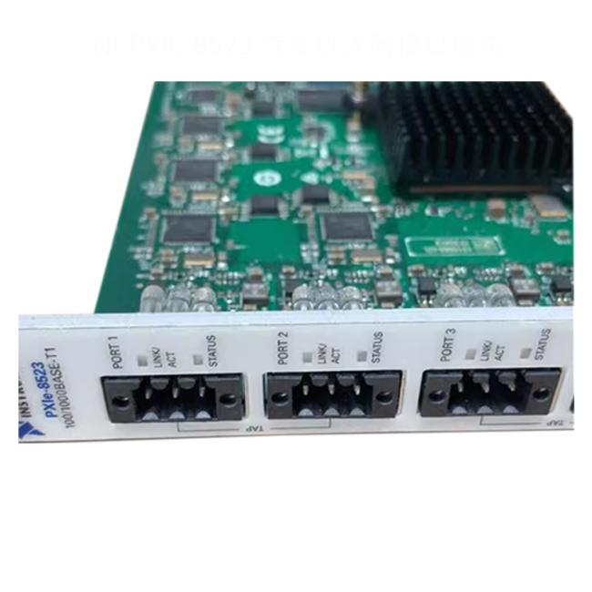NI PXIE 8523 Automotive Ethernet Interface Module installation view