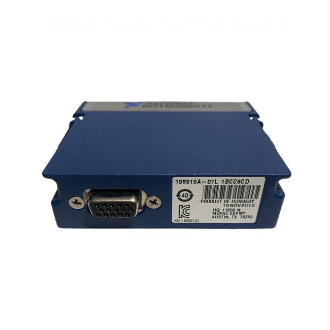 NI-9227 NI-9208 Current Input Module side view