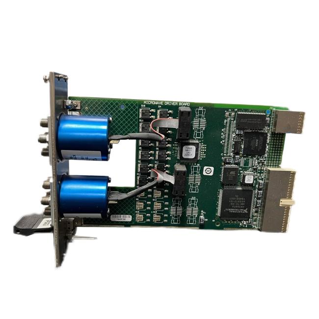 Rear view of National Instruments PXI-2596 PXI RF Multiplexer Switch Module