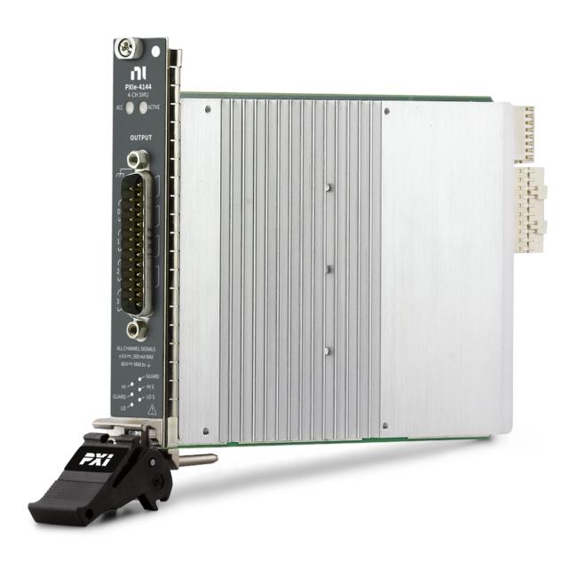 National Instruments PXIe-4144 PXI Source Measure Unit front view