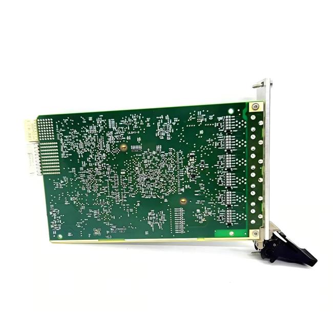 Side view of National Instruments PXIe-8510 module showing ports