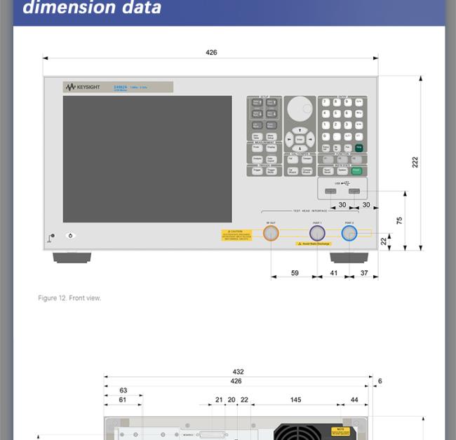 KEYSIGHT Agilent E4982A LCR Table control panel