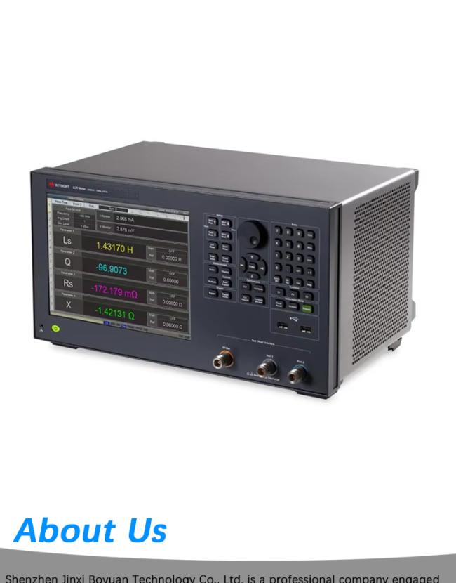 KEYSIGHT Agilent E4982A LCR Table top view