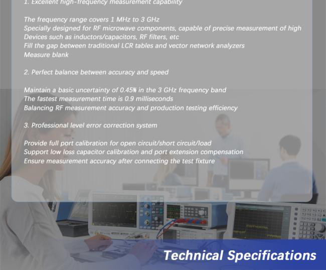 KEYSIGHT Agilent E4982A LCR Table side view