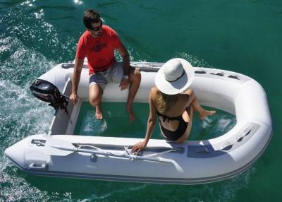China V Shape Transparent Inflatable Boat Convenient Carry 3.6m With Two Piece Aluminum Oars for sale