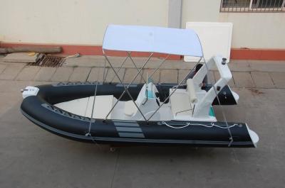 China Abrasion Resistance Hard Bottom Inflatable Boat Fiberglass Hull With PVC Layer for sale