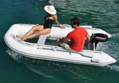 China Easy Install 3 Person Fishing Boat , Environment Concerned 250 Cm Glass Bottom Boat for sale