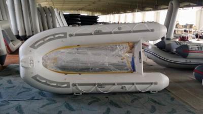 China 45KGS Small Glass Bottom Boat Transparent Hull PVC / Hypalon 3.0m For Sports for sale