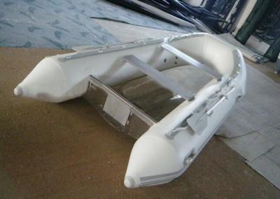 China Less weigh Transparent hull inflatable PVC Boat TV300 in various colors for sale