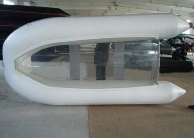 China 4 Person Transparent Inflatable Boat / Kayak / Canoe All Colors 154cm Width for sale