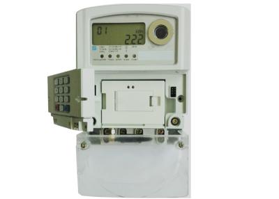 China Single Phase Two Wires Prepaid Power Meter , Residential Prepayment Smart Meter for sale