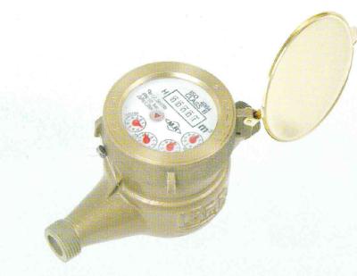 China Medidor de água seco esperto do seletor do medidor de água do multi jato com corpo de bronze 15mm - 50mm à venda