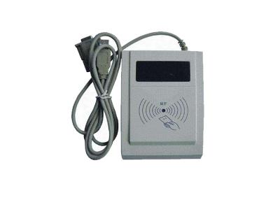 China Contaless RF Smart Card Reader , 13.56MHz MIFARE Desktop RF Card Reader Writer for sale