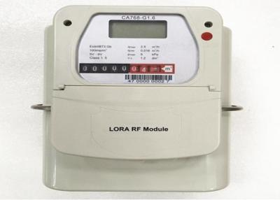 China G1.6 / G2.5 / G4 Lora Gas Meter , Prepaid Gas Card Meter With Lora RF Module for sale
