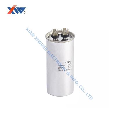 China 30 UF Polypropylene Film Dielectric Capacitor ，450 VAC Ac Capacitor CBB65 for sale