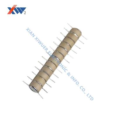 China 15kV High Voltage Ceramic Capacitor Low Loss Multiplier Capacitor String for sale