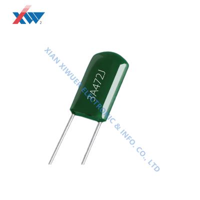 China CL11 100VDC 0.0027uF High Voltage Film Capacitor Mylar Polyester Film Capacitor for sale