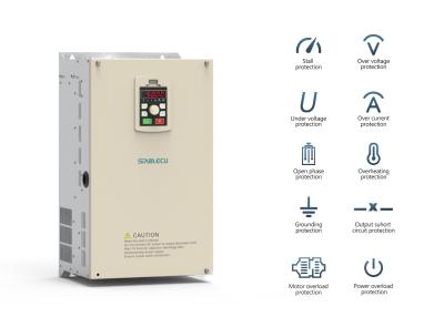 China 30KW 37KW AC Frequency Inverter 480V 1 Phase VFD Overload Protection for sale