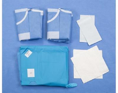 China Urology TUR Custom Procedure Packs , Cloth Surgical Pack Wraps for sale