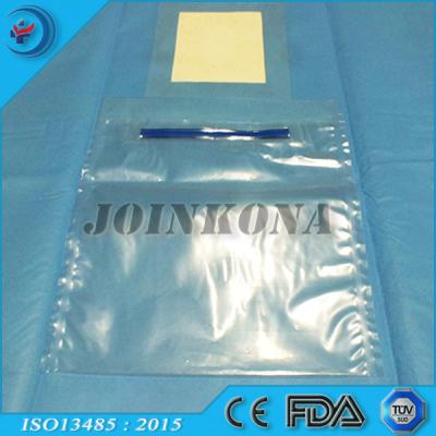 China Transparent Fluid Collection Pouch With Aluminum Strip Water Resistance for sale