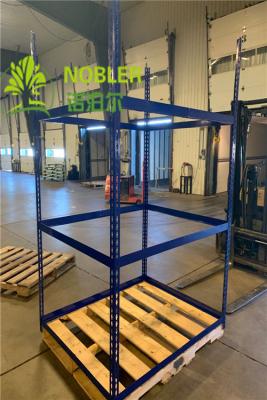 China Danish Flower Trolley EZ Container Euro Racks Powder Coated for sale