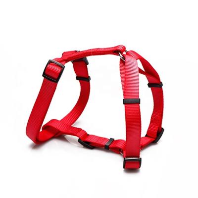 China H Style Custom Dog Harnesses Outdoor Nylon Adjustable Multiple Colour for sale
