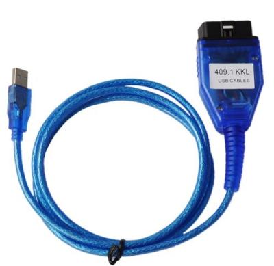 China Cable de COM USB de VAG de la herramienta de diagnóstico USB KKL VAG-COM 409,1 de la herramienta/VAG de la exploración VAG-1552 en venta