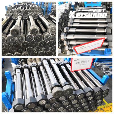 China Excavator Hydraulic Breaker Side Bolt / Cross Bolt Casting steel Material for sale