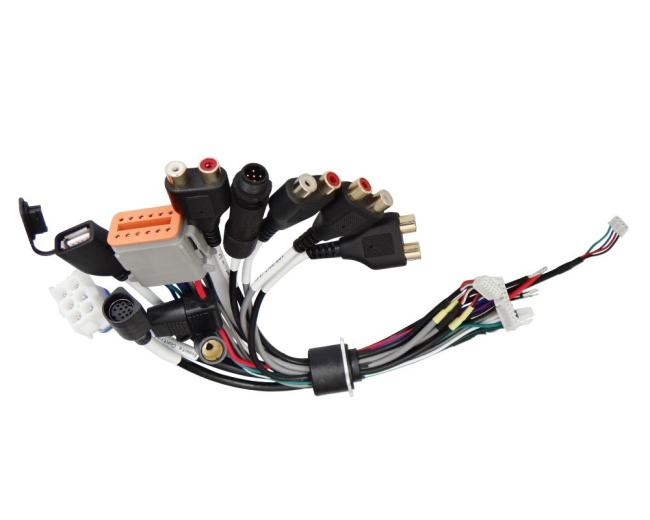 Custom Wiring Harnesses Cable Assembly Manufacture 16 Pin Water Proof Boat Wire Harness