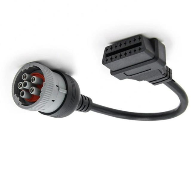 Compatible 6 Pin Connector Can-Bus Protocol Motorcycle OBD Wire Harness Diagnostic Adapter Cable