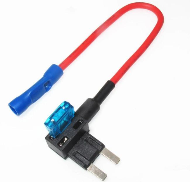 Mini Blade Fuse Automotive Add-a-Circuit Fuse Tap Adapter 12V