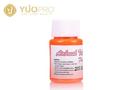 China Orange Fluorescent Permanent Tattoo Ink Pigment for Body Painting 4 Colors for sale