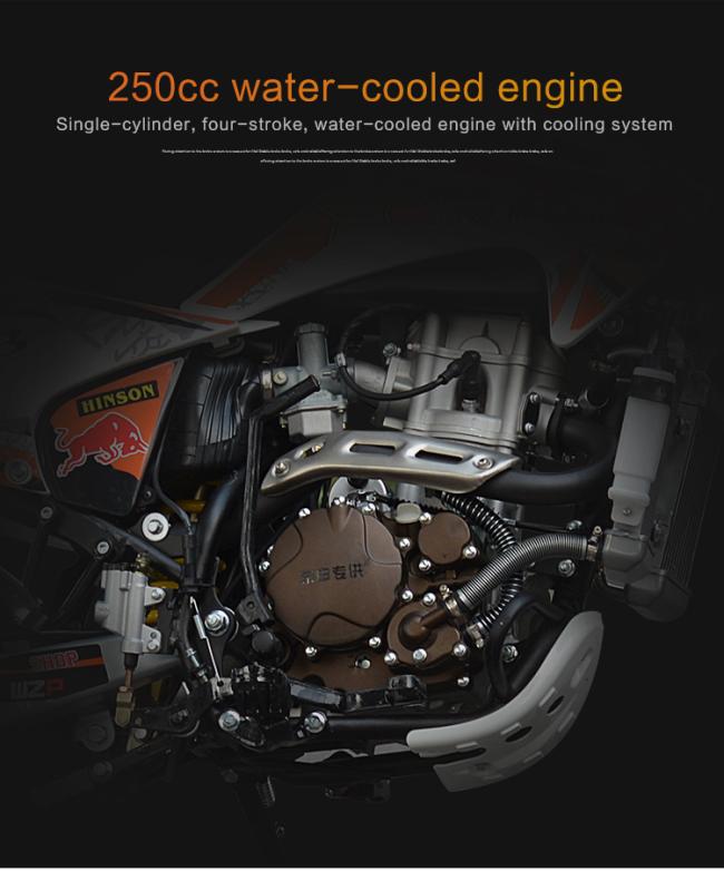 2024 CQR china New motorcycles motocross 250cc dirt bike cheap gasoline powered