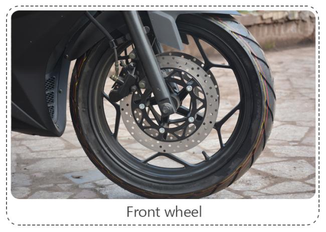 Horizon S single/dual cylinder 150cc/250cc/350cc with a maximum speed of 150km/h