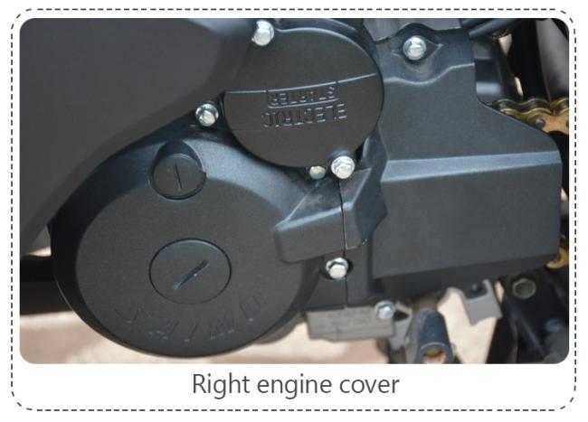 Horizon S single/dual cylinder 150cc/250cc/350cc with a maximum speed of 150km/h
