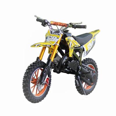 China New rabbit fuel off-road vehicle happy toy 49cc powered two wheeled motorcycle is a fun product suitable for field play for sale