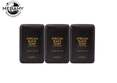 China Whitening Organic African Black Soap Handmade Foams Well Anti - Blemish for sale