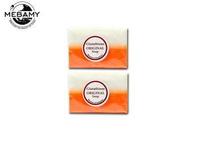 China All Natural Organic Handmade Soap , Dual Gluta Whitening Soap Skin Repair Bleaching for sale
