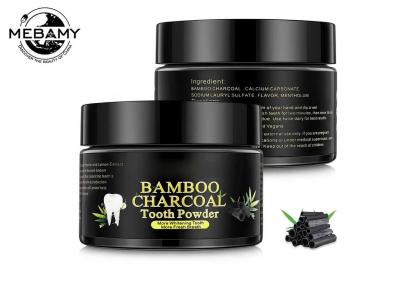 China Removal Plaque Teeth Whitening Bleaching Kit , Bamboo Charcoal Teeth Whitening Powder for sale