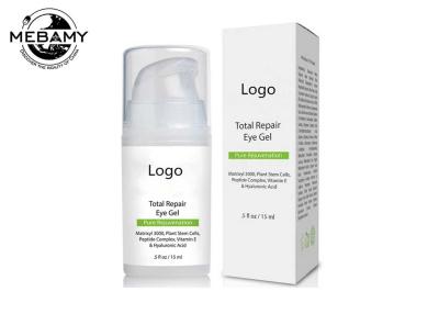 China Organics Anti Puffy Peptide Eye Cream Gel Rejuvenate Skin Reduce Dark Circles for sale