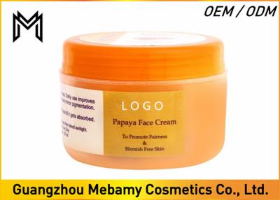 China Die Haut, die das Gesicht der Gesichts-Creme-Frauen weiß wird, sahnt Papaya-Auszug verringert dunkle Flecke zu verkaufen